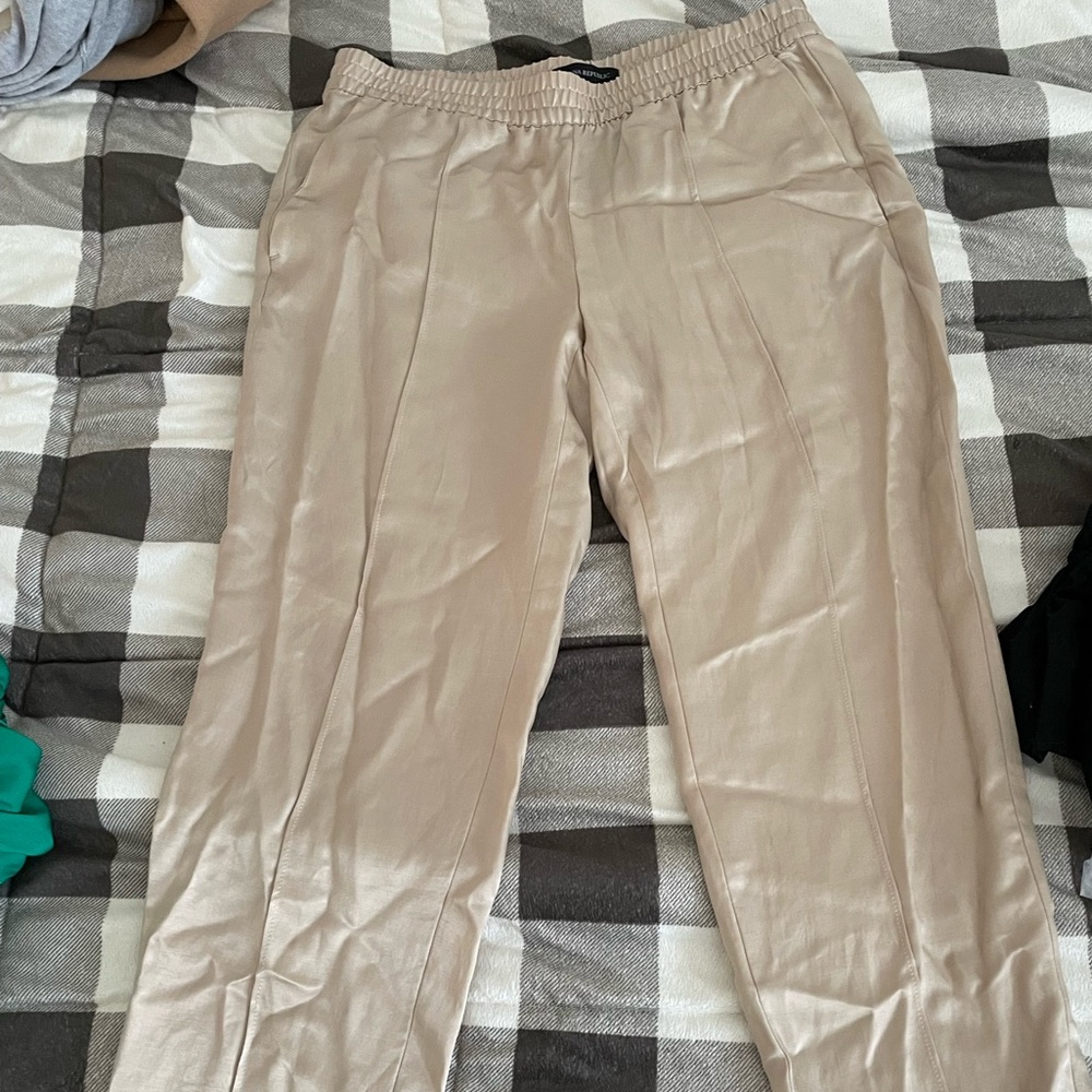 Banana republic silk pants